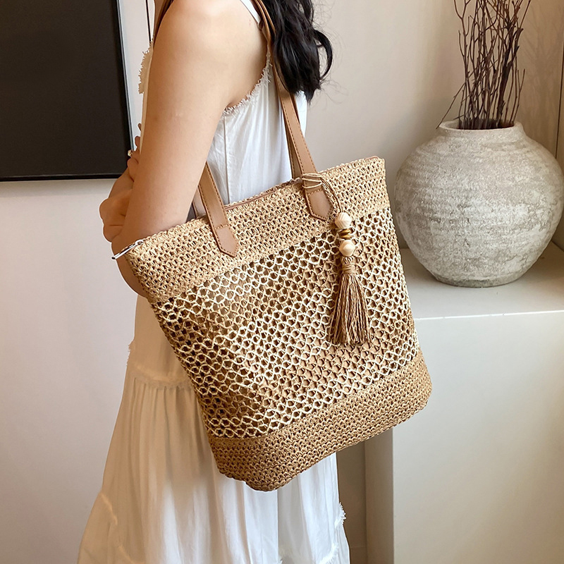 Luxury Beach Bags Ysl - Summer Straw Bags for Women High