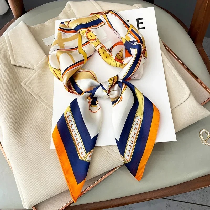 Luxury Bags Design - Luxury Design Skinny Silk Square Scarf