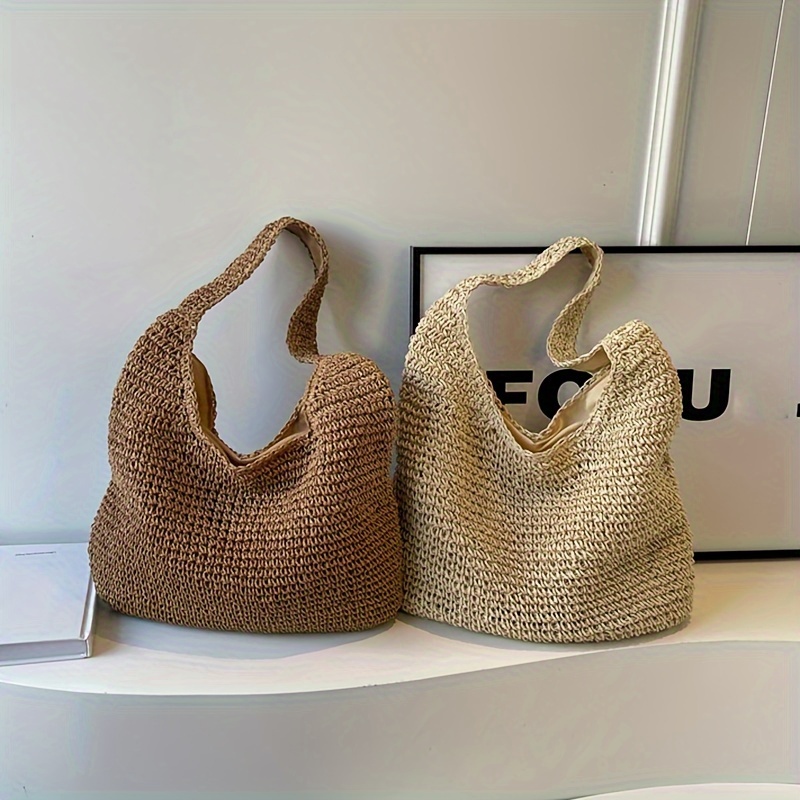 Luxury Beach Bags Ysl - Summer Shoulder Bag Beach Vacation Shoulder