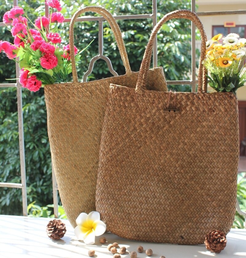 Luxury Beach Bags Ysl - Women Fashion Designer Lace Handbags Tote