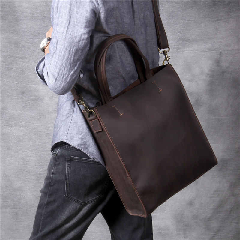 Vintage genuine leather men ha - Luxury Bags Laptop recension och pris