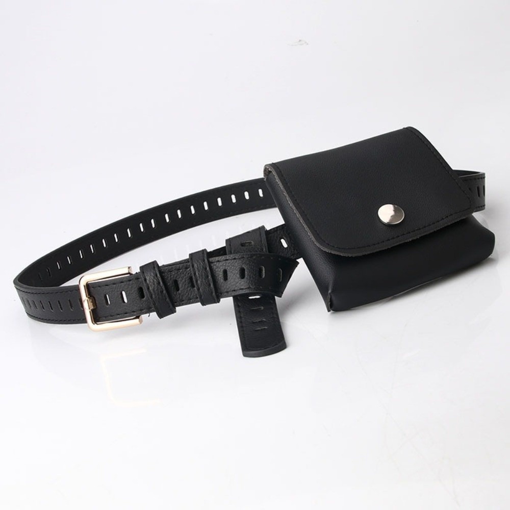 Gifts PU Leather Women Waist B - Belt Bag Leather Wide recension och pris