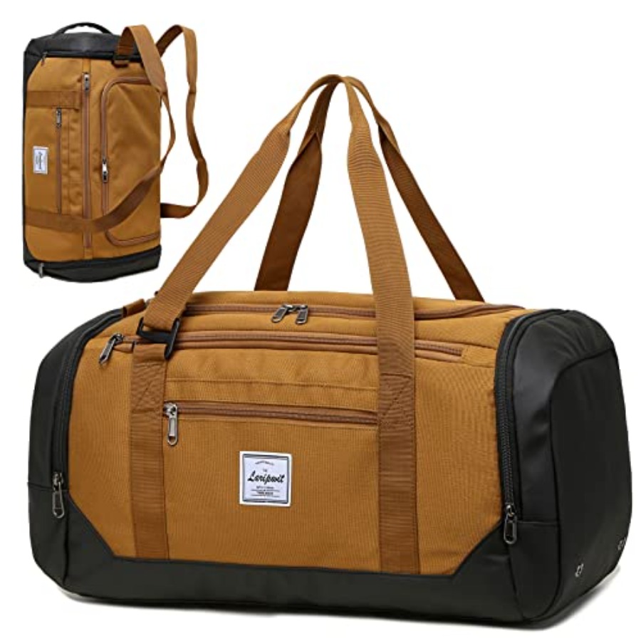 Travel Duffle Bag for men 40L  - Weekender Bag Duffle recension och pris