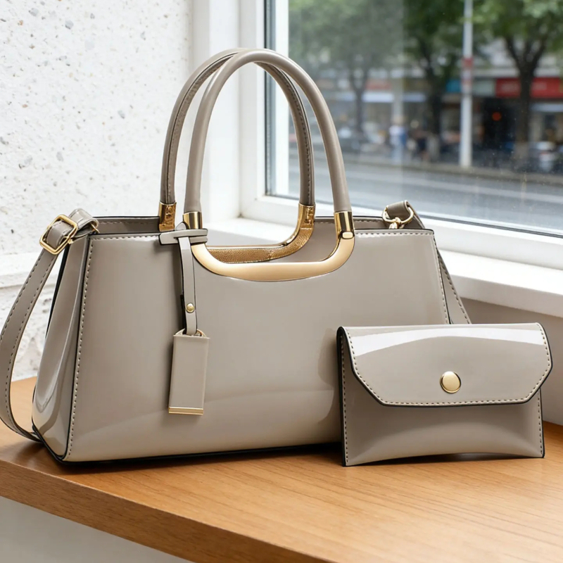 Women's Handbag Set, Light Lux - Luxurious Bag recension och pris