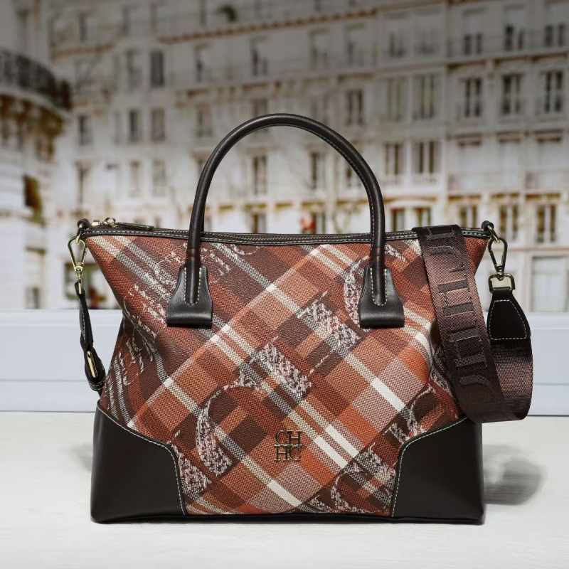 CH Luxury Plaid Women's Tote B - Luxury Bags Gold recension och pris