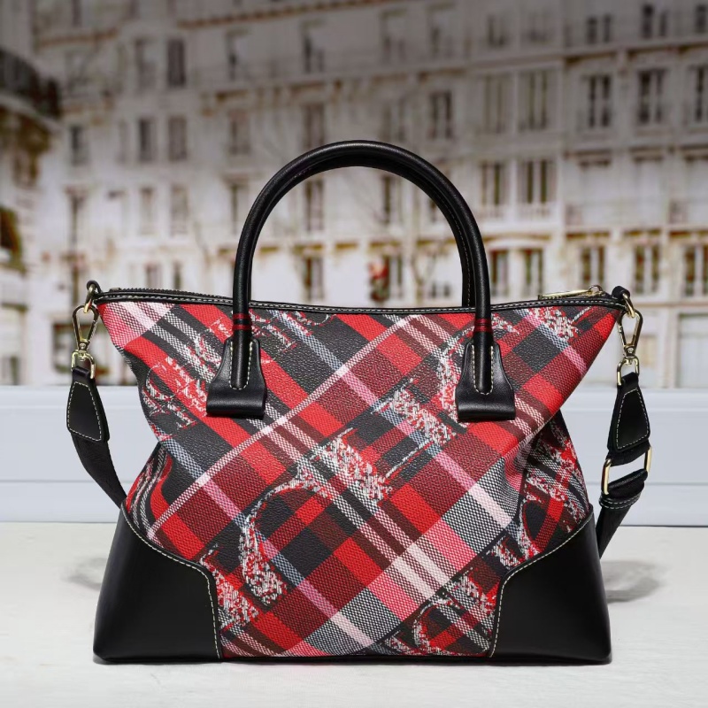 CH Luxury Plaid Women's Tote B - Luxury Bags Gold recension och pris