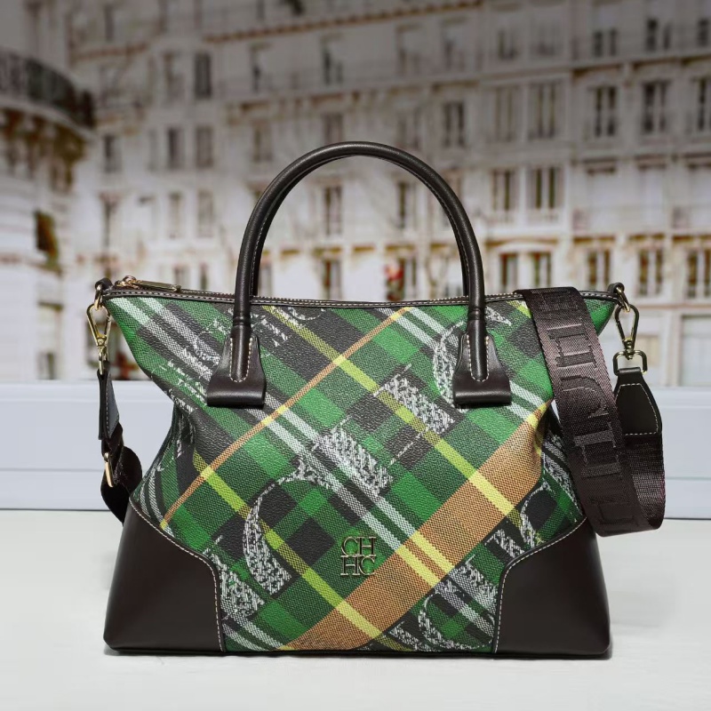 CH Luxury Plaid Women's Tote B - Luxury Bags Gold recension och pris