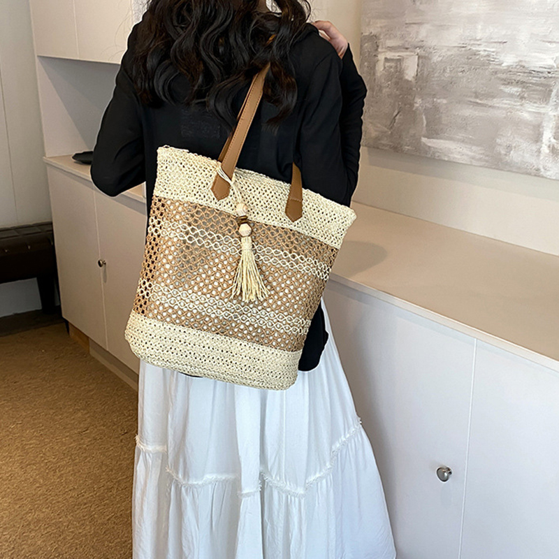 Summer Straw Bags for Women Hi - Luxury Beach Bags Ysl recension och pris