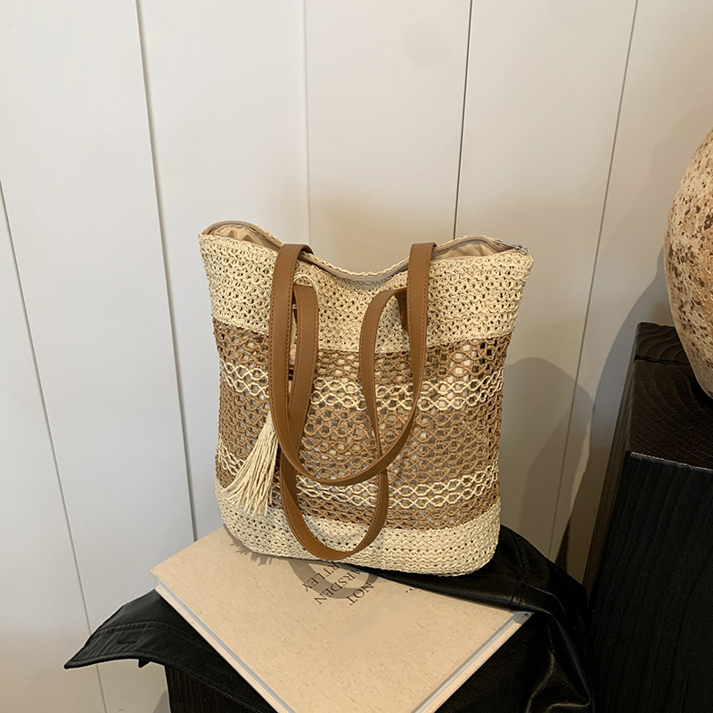 Summer Straw Bags for Women Hi - Luxury Beach Bags Ysl recension och pris
