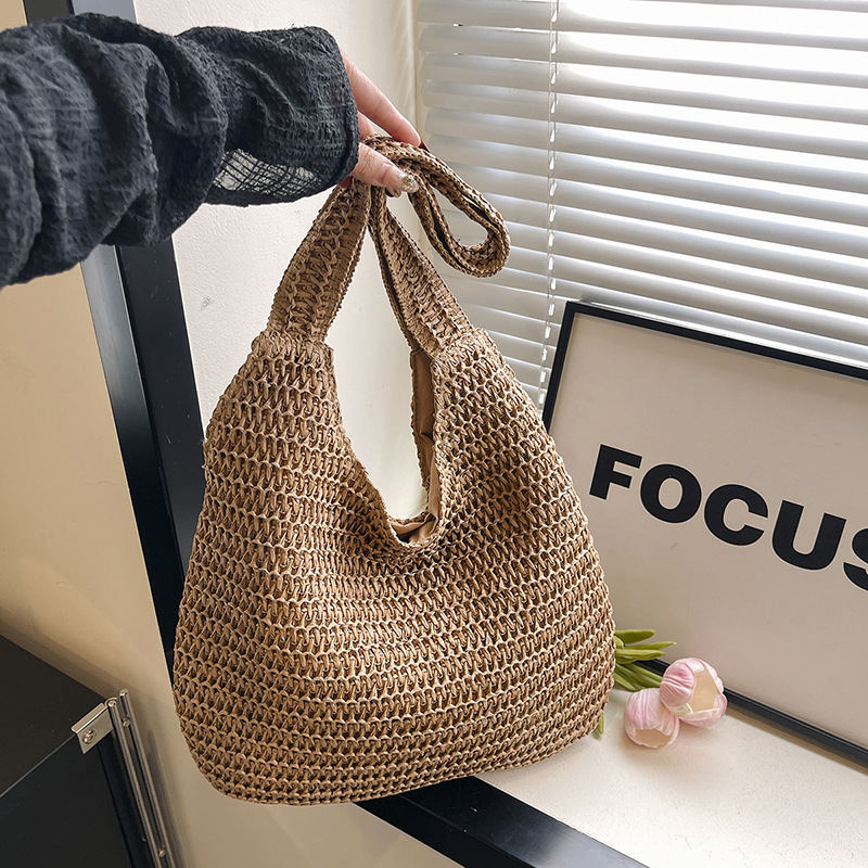 Homefish Rattan Straw Woven To - Luxury Beach Bags Ysl recension och pris