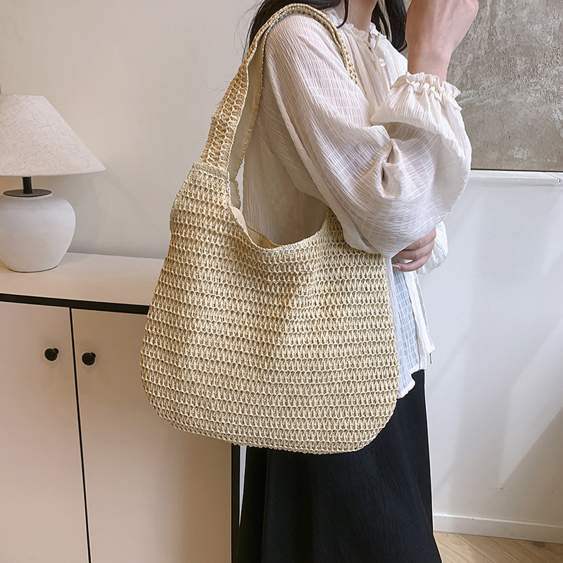 Homefish Rattan Straw Woven To - Luxury Beach Bags Ysl recension och pris