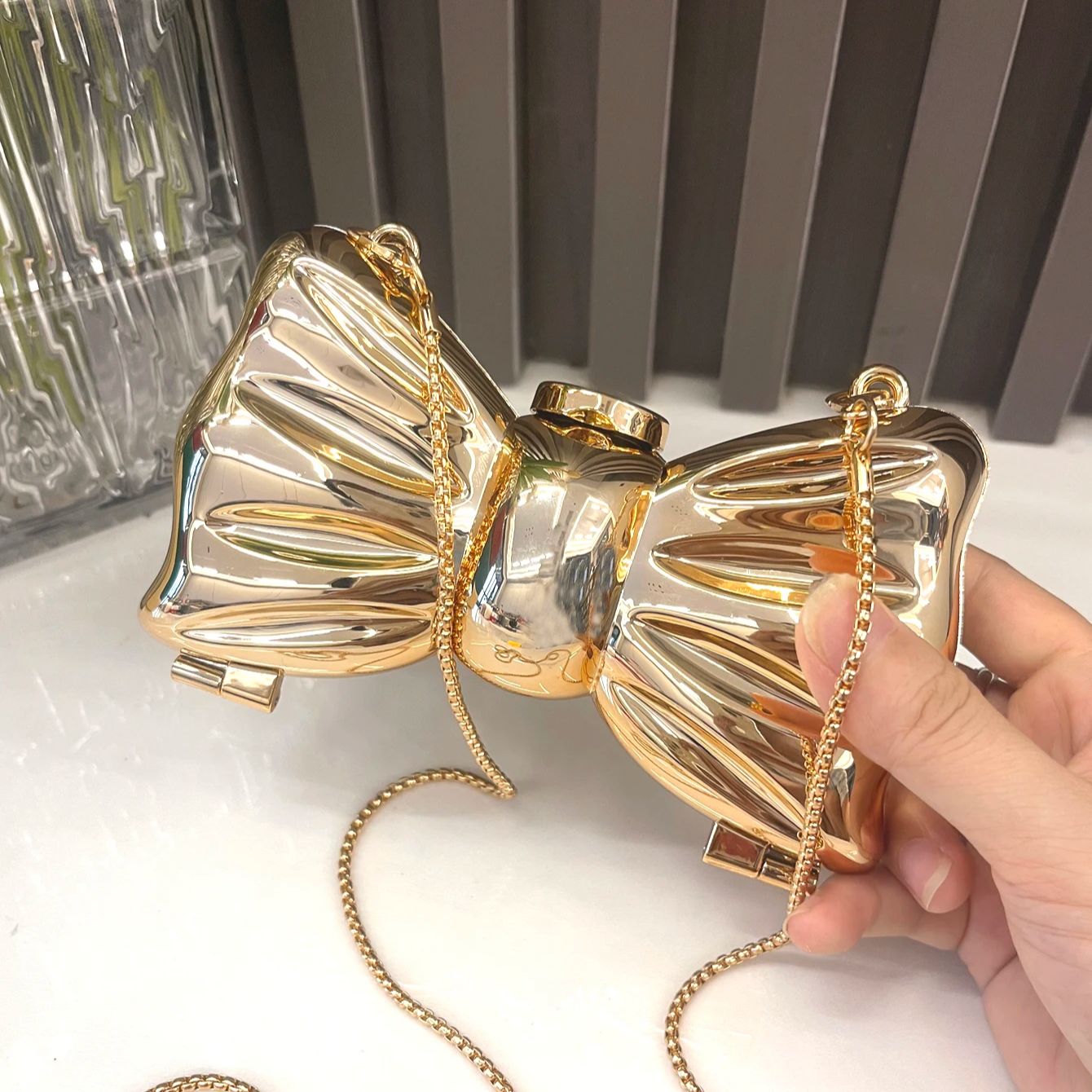 Golden Evening bag  Purses and - Luxury Bags Design recension och pris