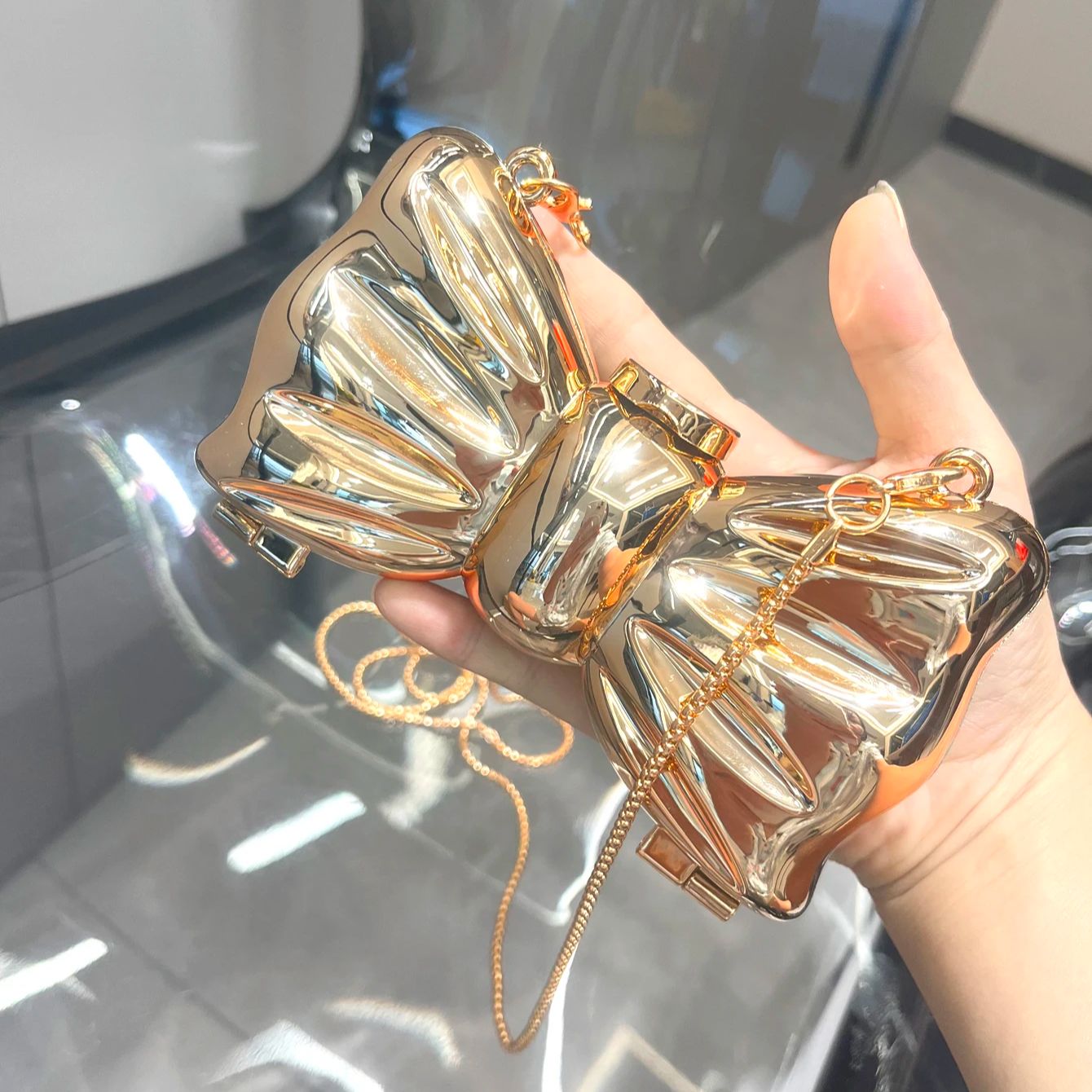 Golden Evening bag  Purses and - Luxury Bags Design recension och pris