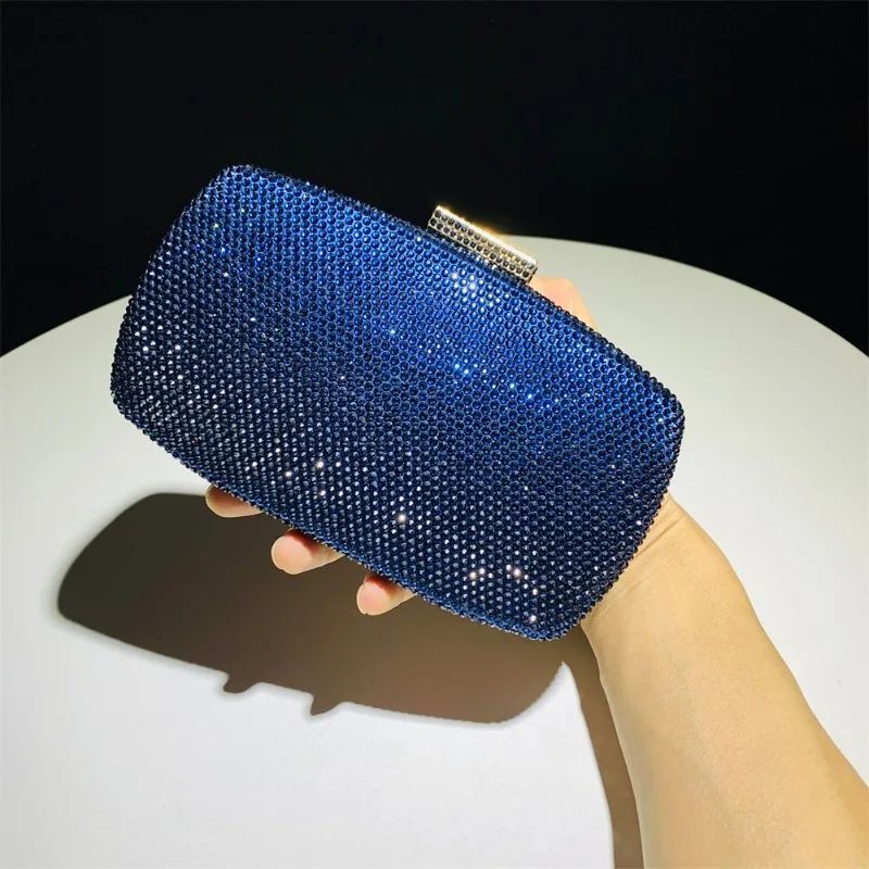 High End Luxury Rhinestone Han - Luxury Bags Yellow recension och pris