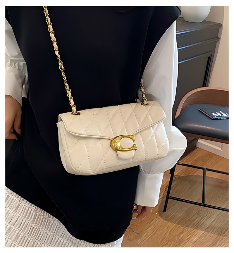 Women Quilted Leather Shoulder - Luxury Bags Gold recension och pris