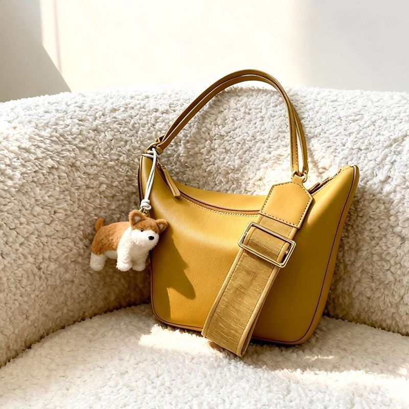 Yellow Portable Dumpling Bag W - Luxury Bags Yellow recension och pris