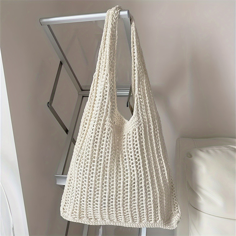 Solid Color Large Capacity Kni - Luxury Beach Bags Ysl recension och pris