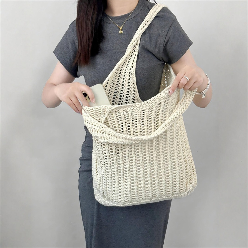Solid Color Large Capacity Kni - Luxury Beach Bags Ysl recension och pris