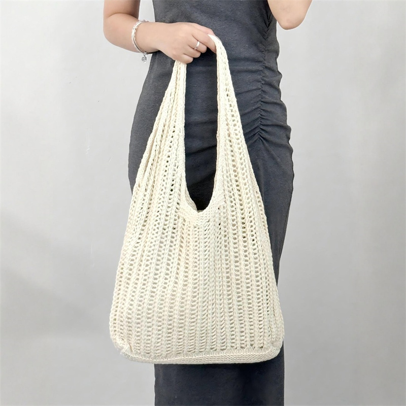 Solid Color Large Capacity Kni - Luxury Beach Bags Ysl recension och pris