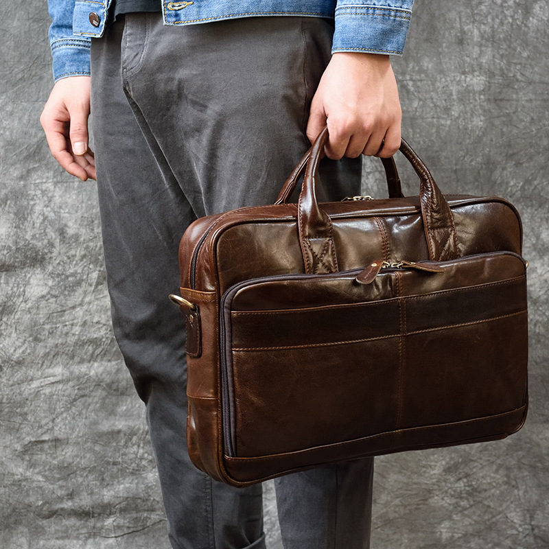 Luxury Genuine Leather Handbag - Luxury Bags Laptop recension och pris