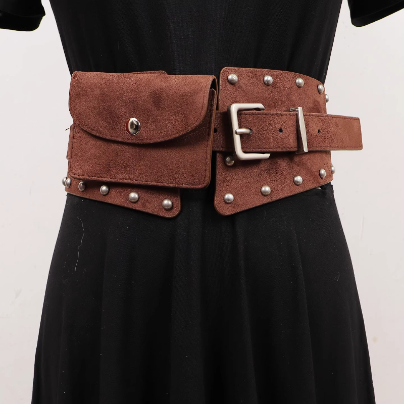 Fashion Style Suede Pu Leather - Belt Bag Leather Wide recension och pris