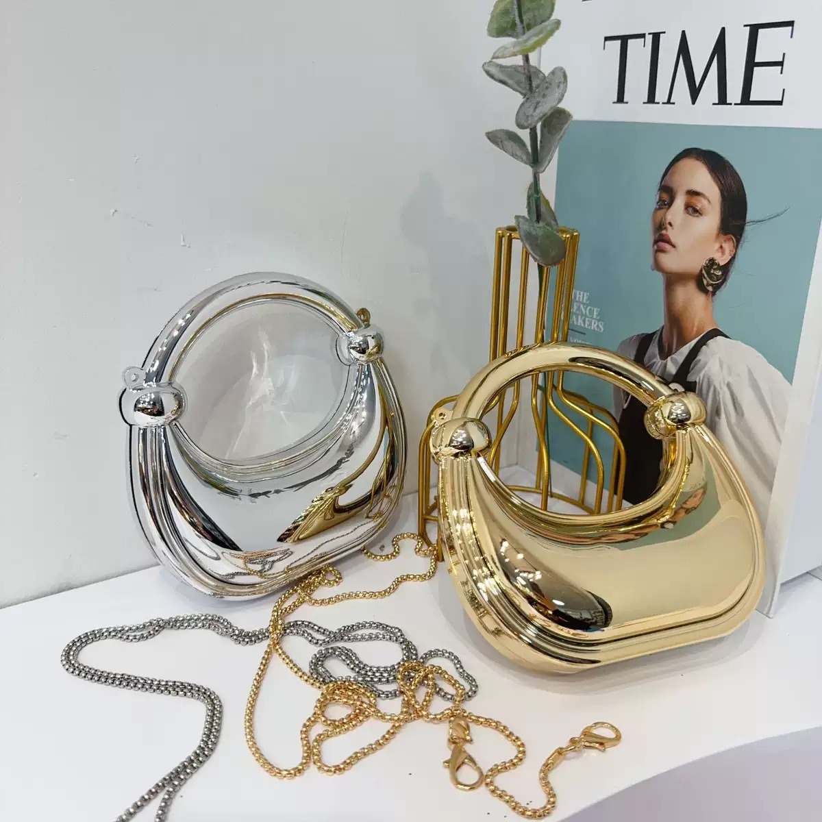Mini Golden Evening Bag Purses - Luxury Bags Gold recension och pris