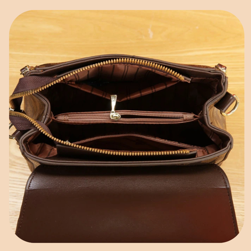 3-piece women's bag set, light - Luxurious Bag recension och pris