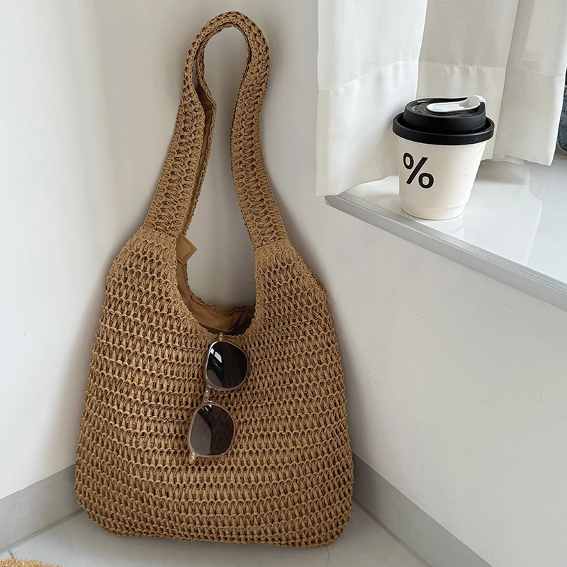 Fashion Rattan Women Shoulder  - Luxury Beach Bags Ysl recension och pris
