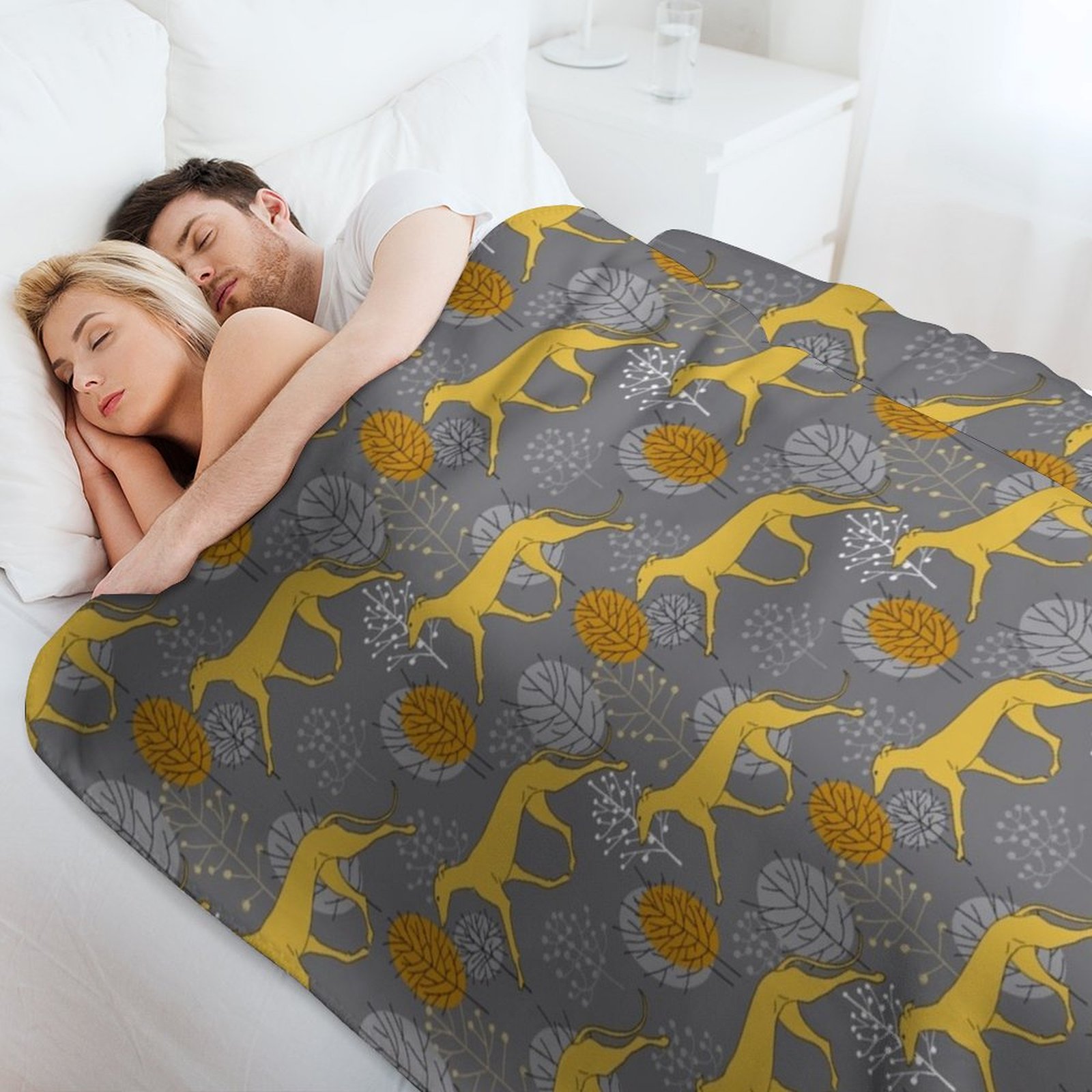 Trotting yellow galgos Throw B - Luxury Bags Yellow recension och pris