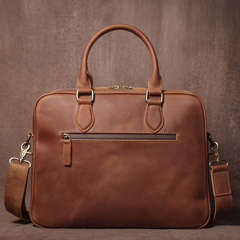 GURO Men Crazy Horse Cowhide B - Luxury Bags Laptop recension och pris