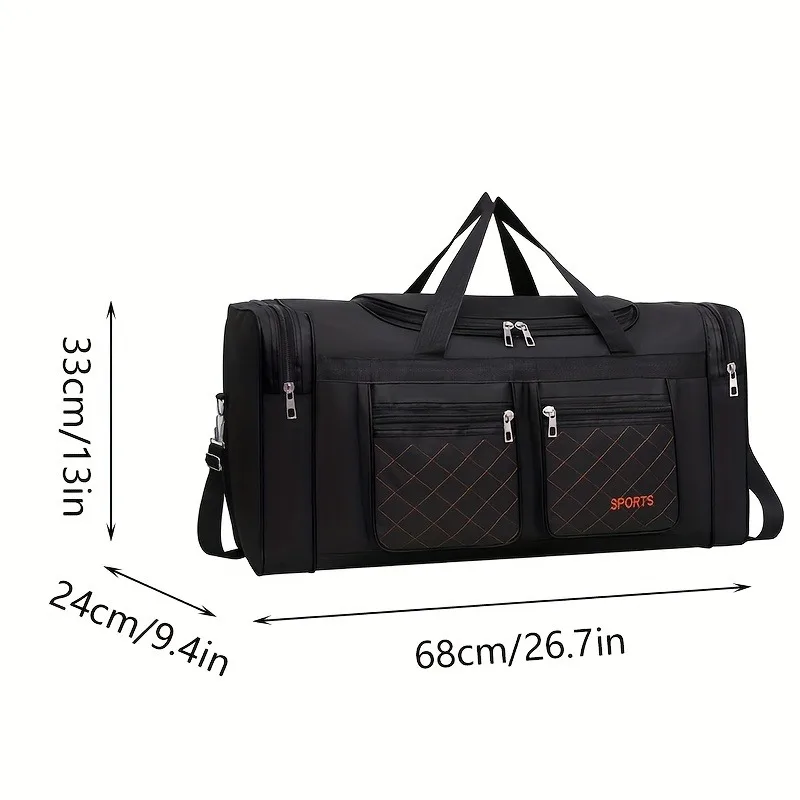 Large Capacity Travel Duffel B - Weekender Bag Duffle recension och pris