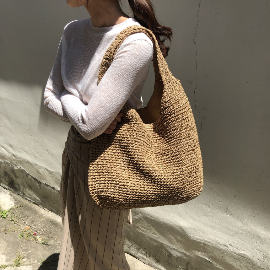 2023 Fashion Rattan Women Shou - Luxury Beach Bags Ysl recension och pris