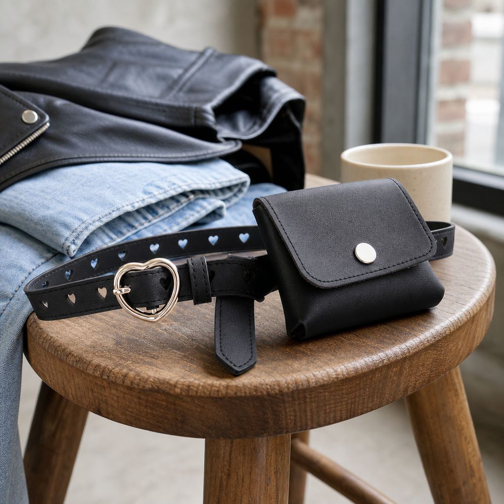 New PU Leather Women Waist Bag - Belt Bag Leather Wide recension och pris