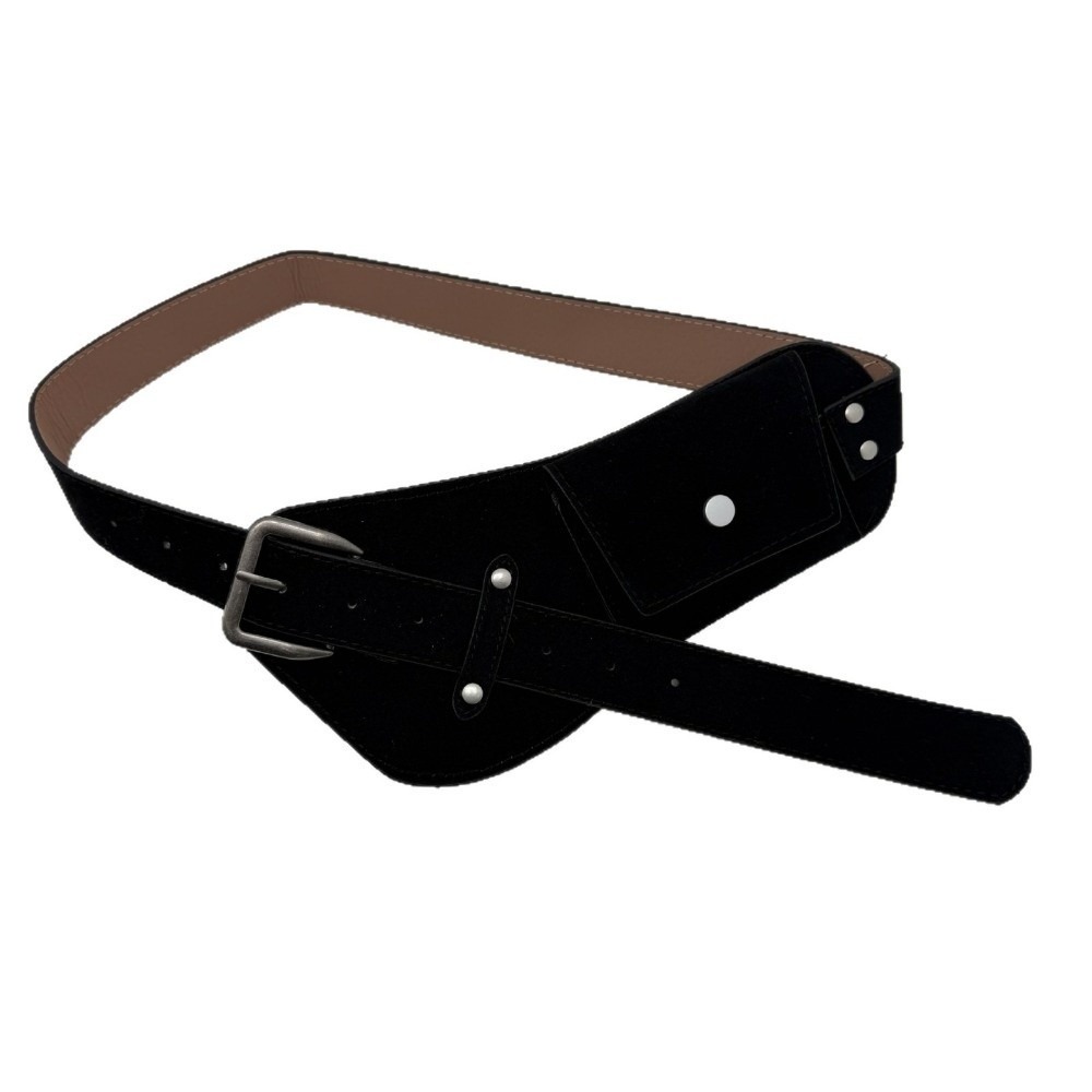 Fashion PU Pin Buckle Waistban - Belt Bag Leather Wide recension och pris