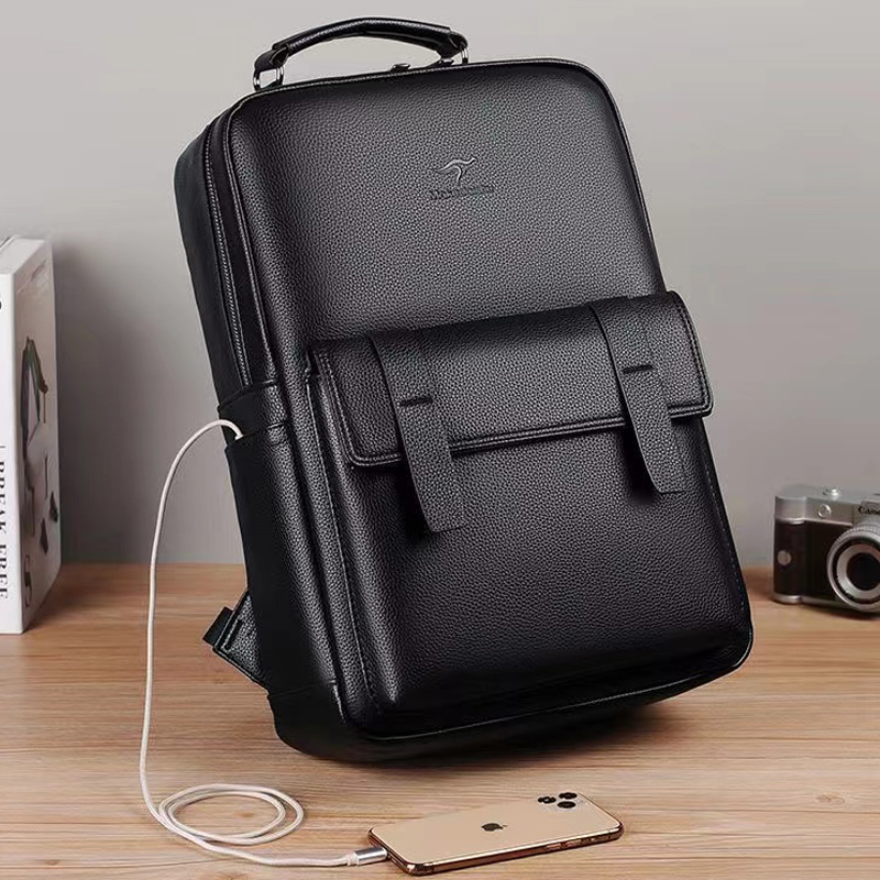 Men's luxury leather backpack  - Luxury Bags Laptop recension och pris